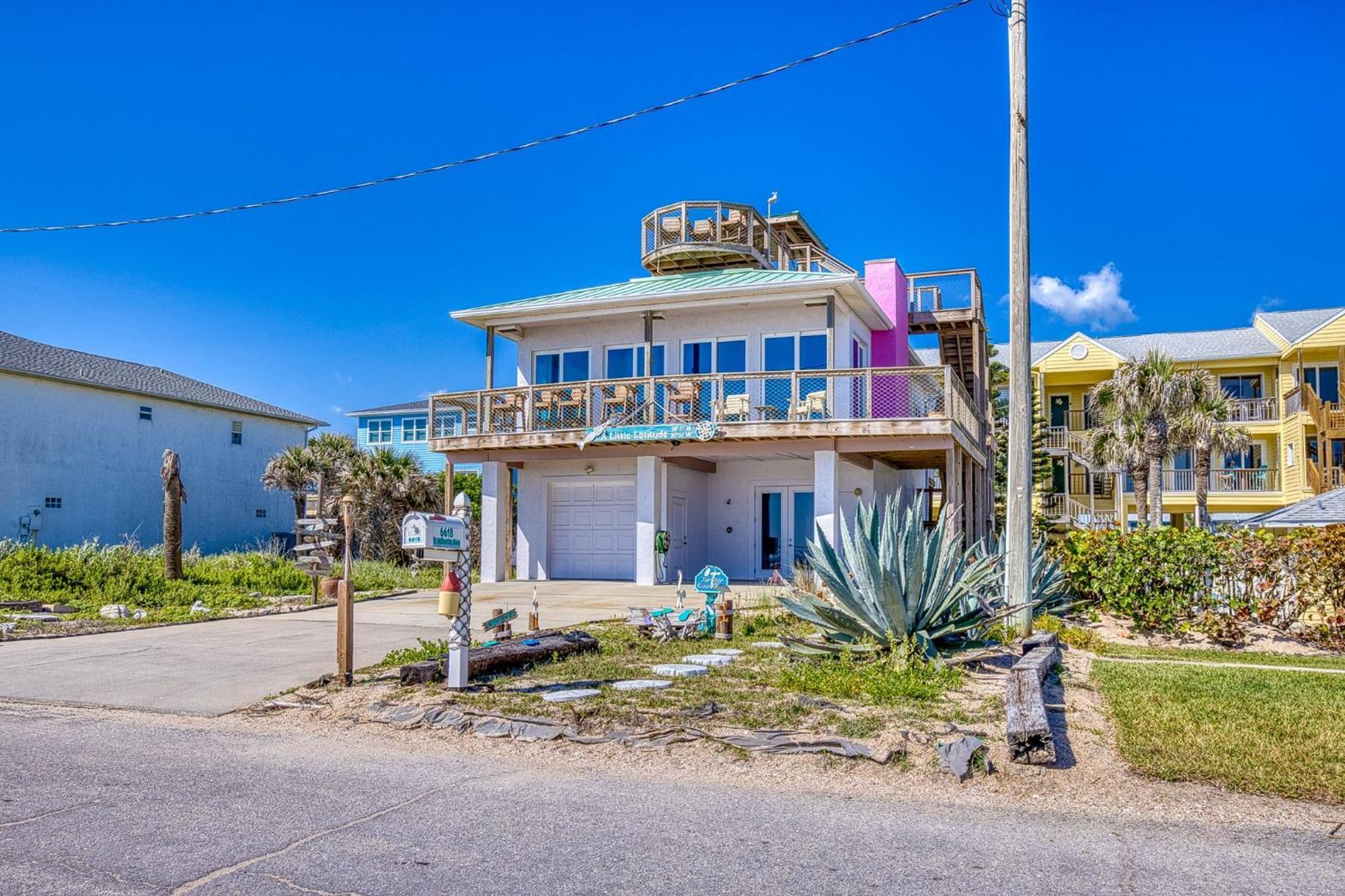 Little Latitdue Bethune Beach Oceanfront Home New Smyrna Beach Exterior photo